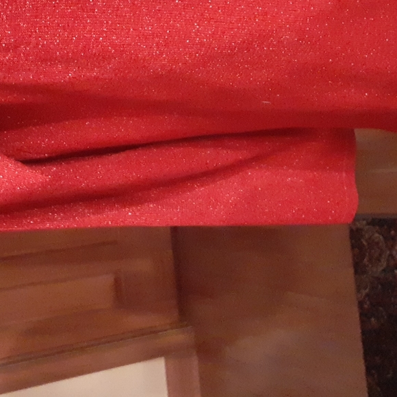 Jaclyn Smith red sparkly cardigan sweater - Picture 4 of 12